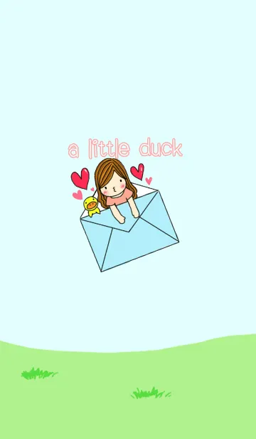 [LINE着せ替え] A little duckの画像1