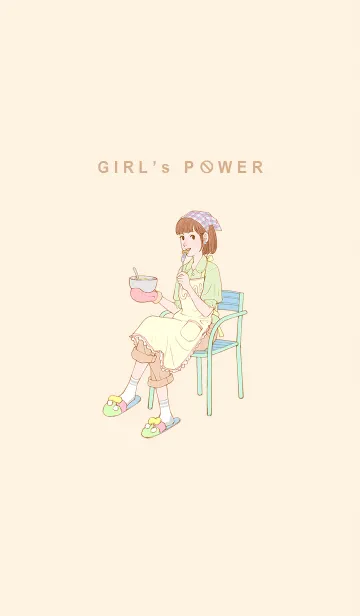 [LINE着せ替え] Girl's Power 3の画像1