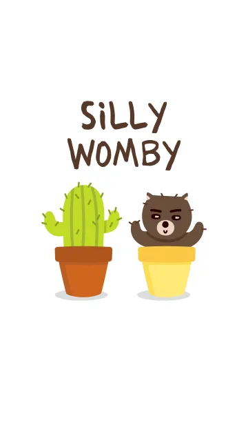 [LINE着せ替え] Silly Wombyの画像1