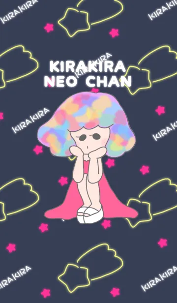 [LINE着せ替え] きらきらNEOちゃん！の画像1