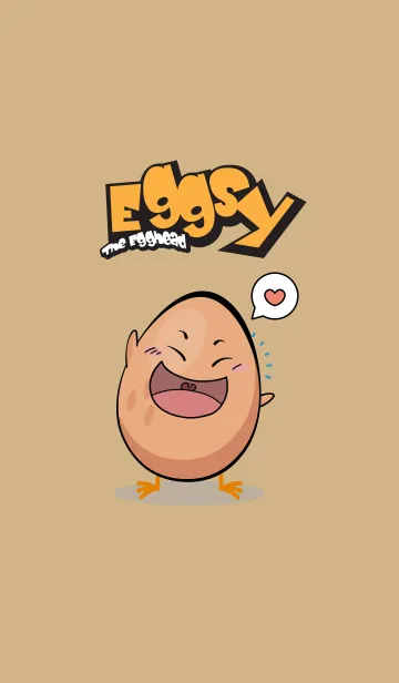 [LINE着せ替え] Eggsy The Eggheadの画像1