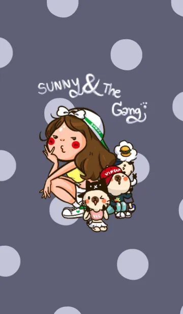 [LINE着せ替え] Sunny ＆ The Gangの画像1