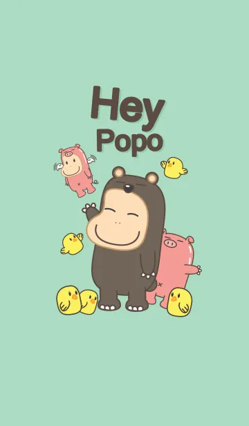 [LINE着せ替え] Hey Popoの画像1