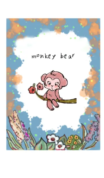 monkey bearのLINE着せ替え