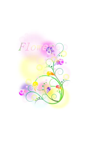[LINE着せ替え] お花の画像1