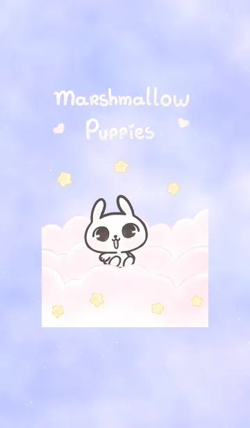 [LINE着せ替え] Marshmallow Puppies 2の画像1
