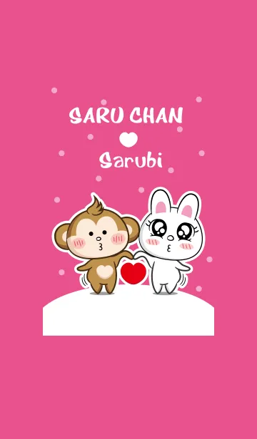[LINE着せ替え] SARU CHAN ＆ Sarubiの画像1