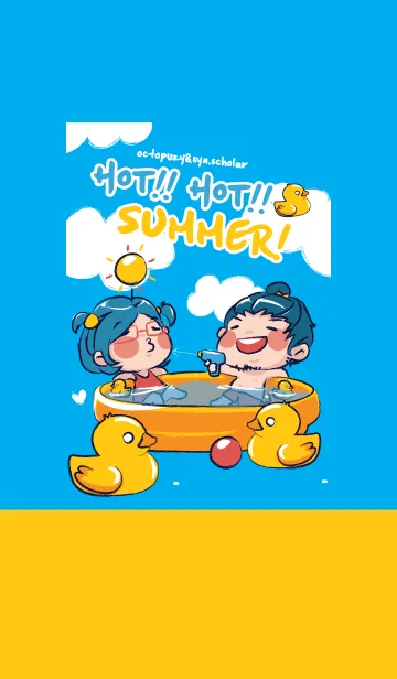 [LINE着せ替え] SUMMER！ SPLASH！の画像1