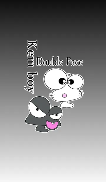 けむぼーい だぶるフェイスのLINE着せ替え
