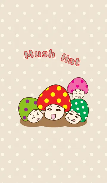 [LINE着せ替え] Mush Hatの画像1