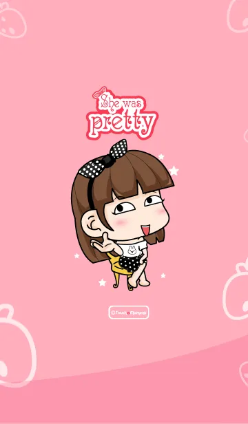[LINE着せ替え] She was prettyの画像1