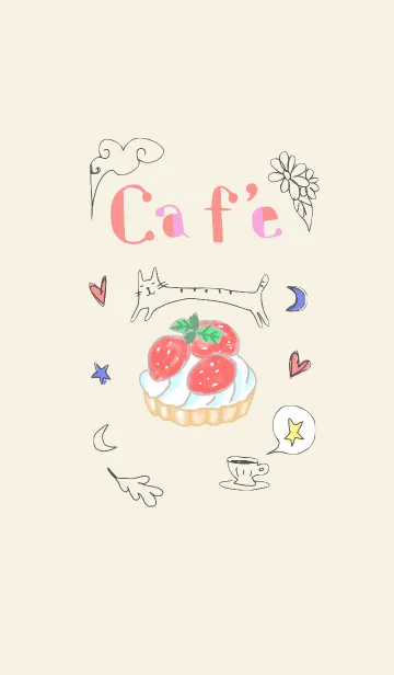 [LINE着せ替え] cafeの画像1