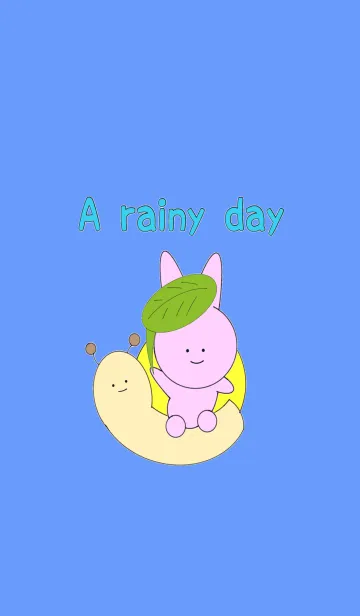 [LINE着せ替え] 雨の日の画像1