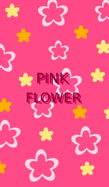 [LINE着せ替え] PINK FLOWERSの画像1
