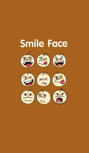 [LINE着せ替え] Smile Face の画像1