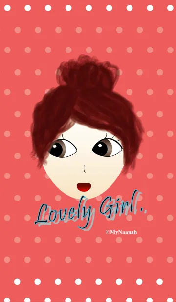 [LINE着せ替え] Lovely Girl (sweet)の画像1