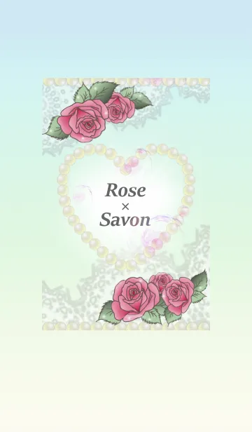 [LINE着せ替え] ROSE×SAVONの画像1