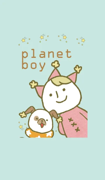 [LINE着せ替え] Planet boyの画像1