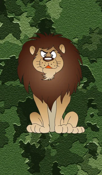 [LINE着せ替え] ライオン ハートの画像1