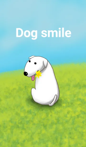 [LINE着せ替え] Dog smileの画像1