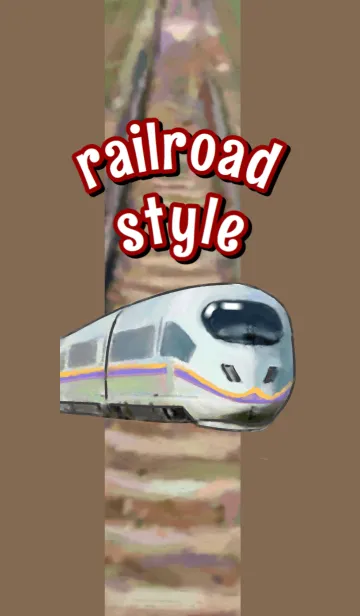 [LINE着せ替え] railroad ( railway ) styleの画像1