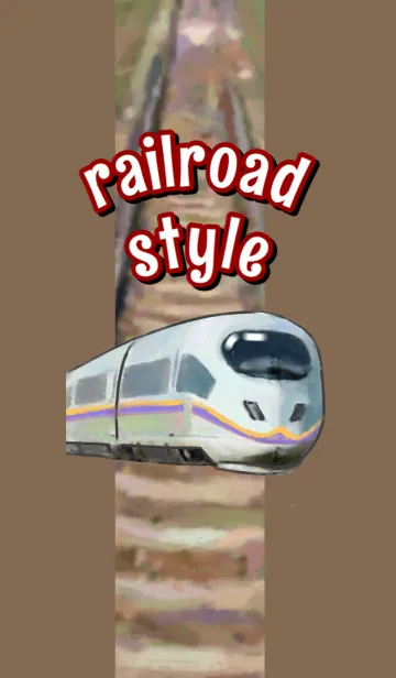 railroad ( railway ) styleの着せ替えメイン画像