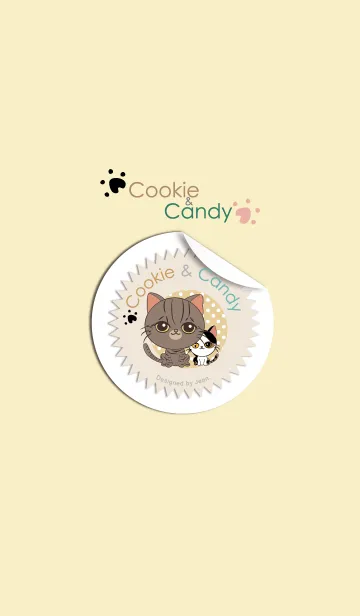 [LINE着せ替え] Cookie ＆ Candyの画像1