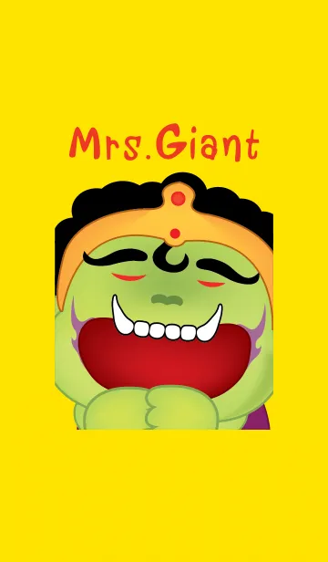 [LINE着せ替え] Mrs.Giantの画像1