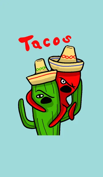 TacosのLINE着せ替え