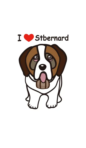 [LINE着せ替え] Stbernardの画像1