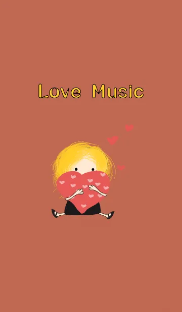 [LINE着せ替え] Love Music Girlsの画像1