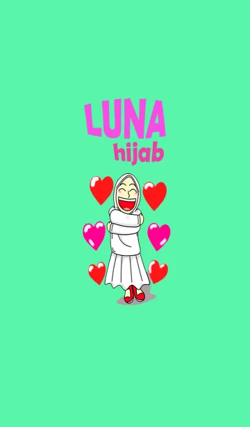 [LINE着せ替え] Luna Hijabの画像1