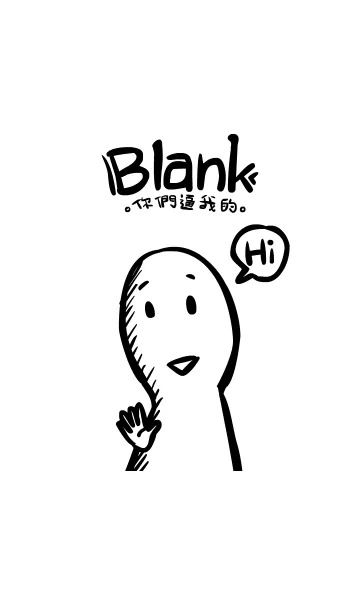 [LINE着せ替え] Blank styleの画像1