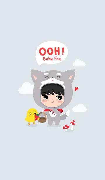 [LINE着せ替え] OOH！ baby foxの画像1