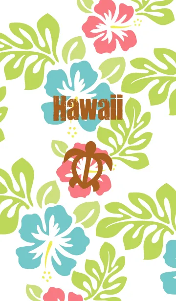 [LINE着せ替え] ハワイの画像1