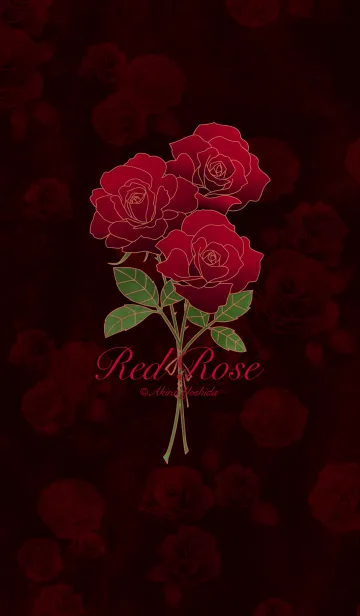 [LINE着せ替え] Red Roseの画像1