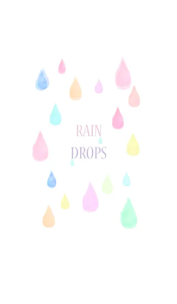 [LINE着せ替え] RAIN DROPSの画像1