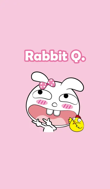 [LINE着せ替え] rabbit Q.の画像1