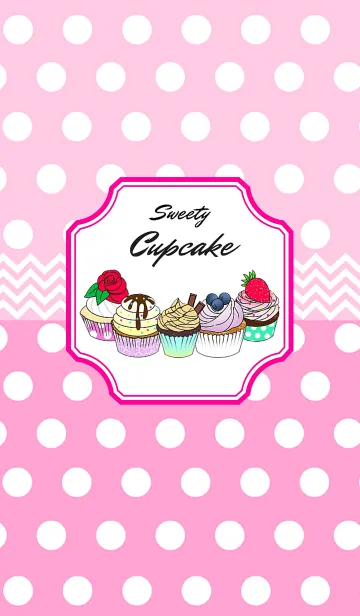 [LINE着せ替え] Sweety Cupcakeの画像1