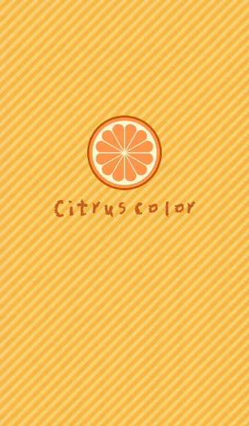 [LINE着せ替え] シトラスカラーの画像1