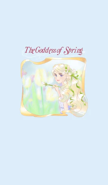 [LINE着せ替え] The Goddess of Springの画像1