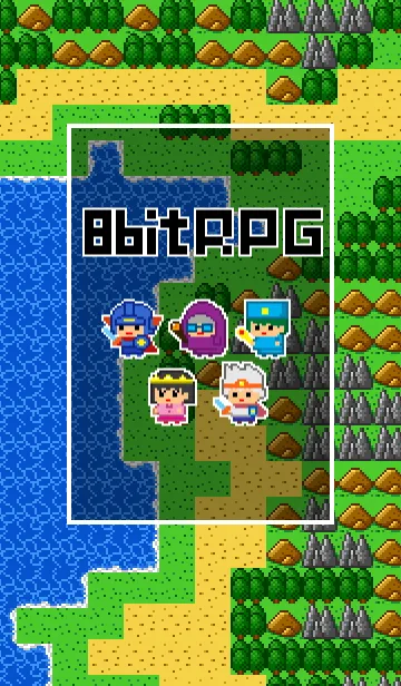 [LINE着せ替え] 8bit RPGの画像1