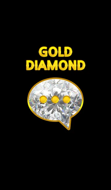 [LINE着せ替え] Gold＆Diamondの画像1