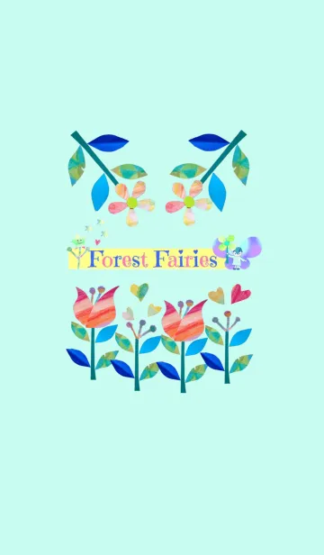 [LINE着せ替え] 妖精たちの森の画像1