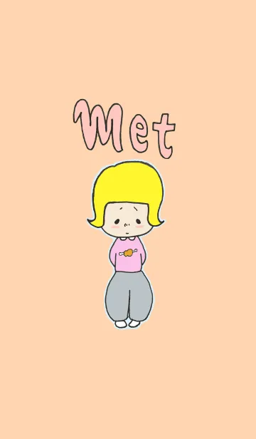 [LINE着せ替え] metちゃんの画像1