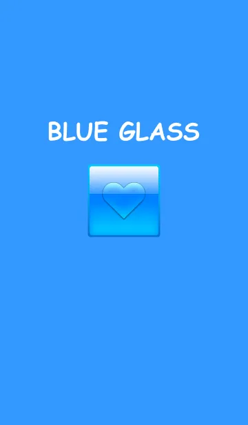 [LINE着せ替え] BLUE GLASSの画像1