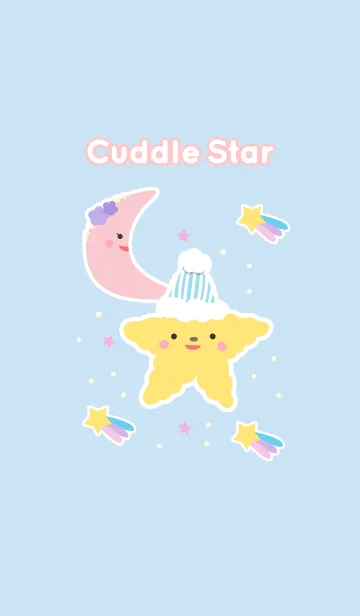 [LINE着せ替え] Cuddle starの画像1