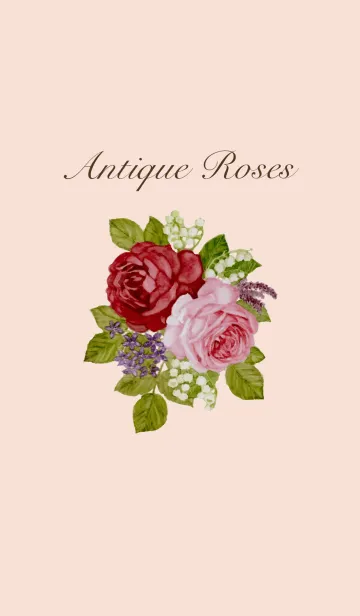 [LINE着せ替え] Antique Rosesの画像1