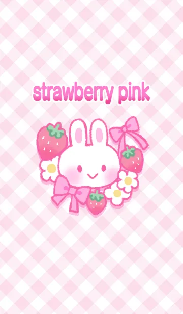 [LINE着せ替え] strawberry pinkの画像1
