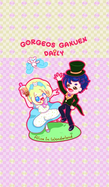 [LINE着せ替え] Gorgeous Gakuen Daily - Alice Fairyの画像1
